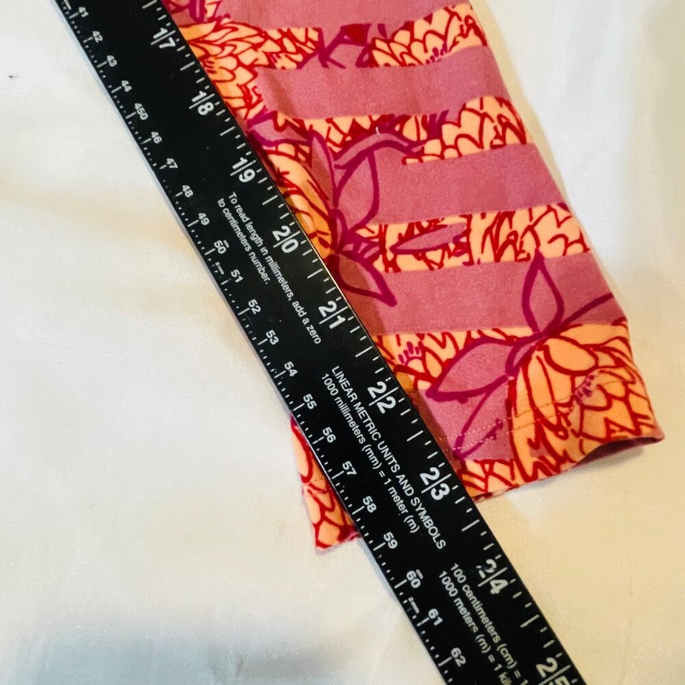Lularoe Womens Floral Patterned Leggings One Size - Picture 7 of 8